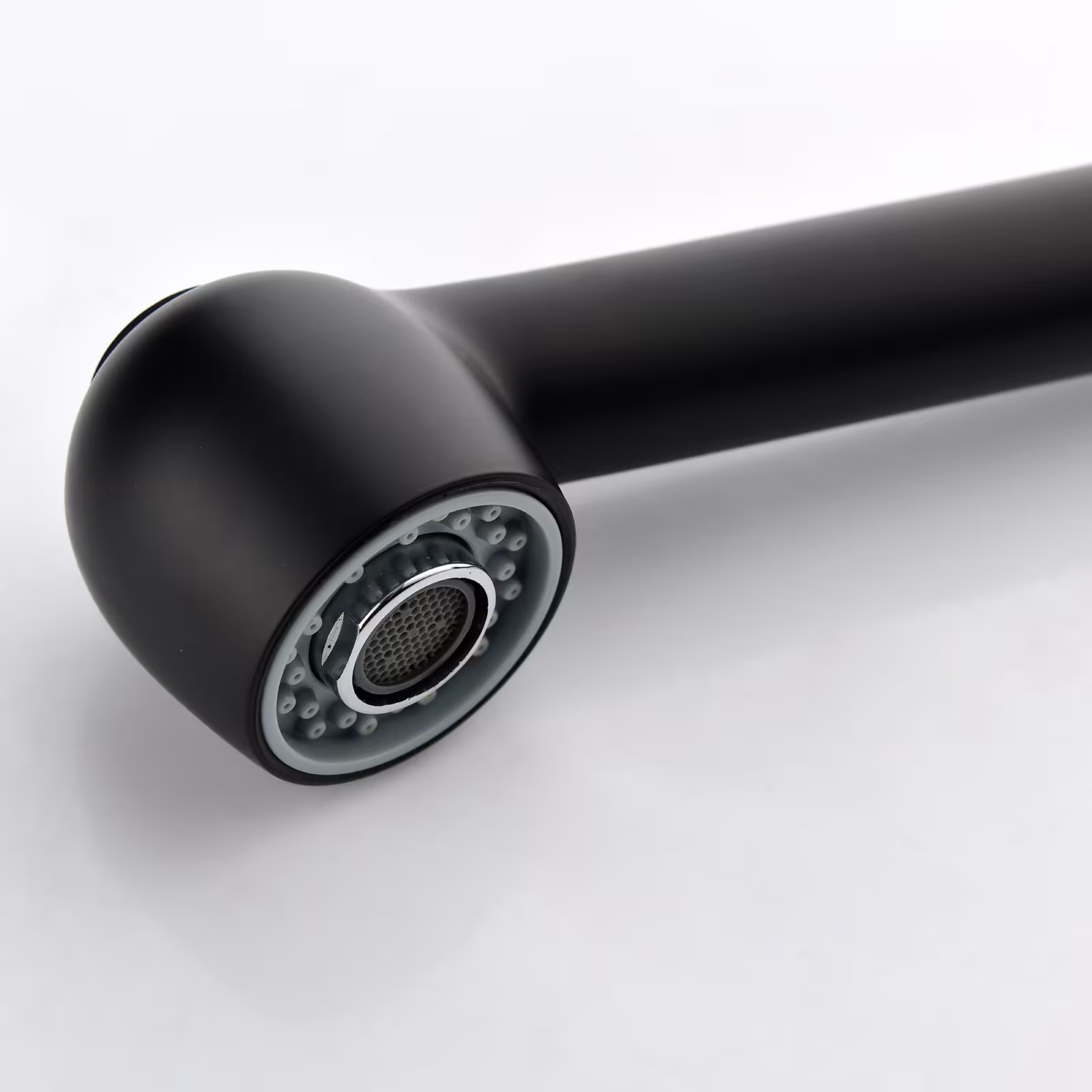 Stainless Steel Matte Black Single Handle Pull Out Spray, Kitchen Faucet