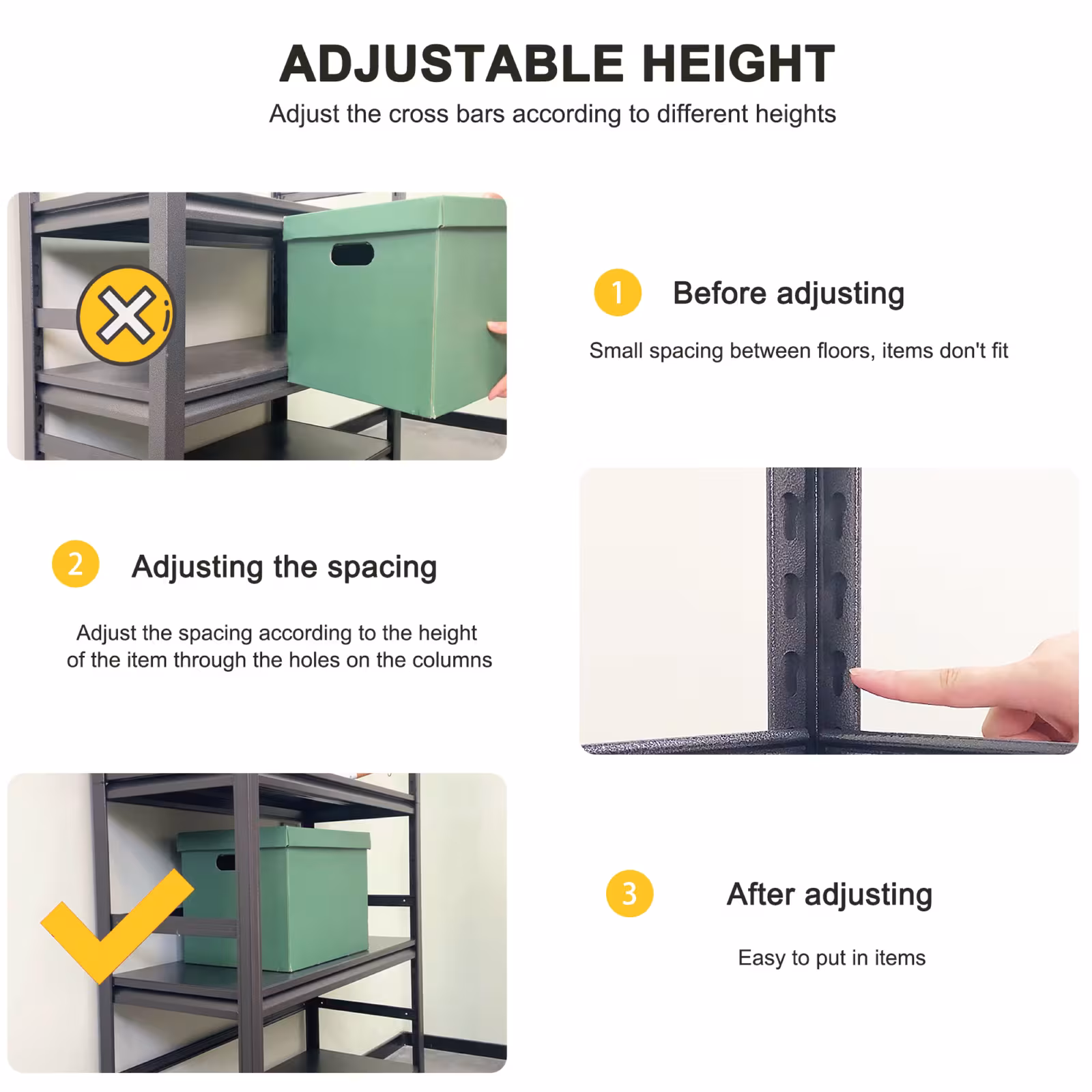 Two Sided Fence Style, Storage Rack And Shelf