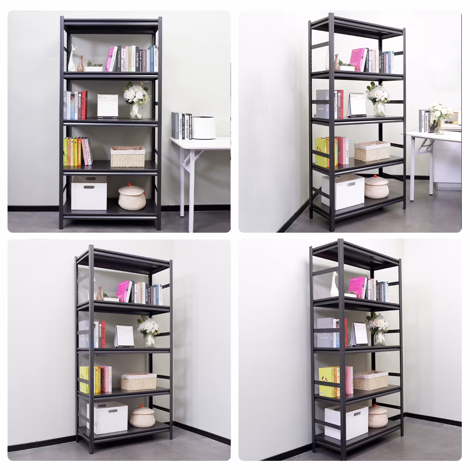 Two Sided Fence Style, Storage Rack And Shelf