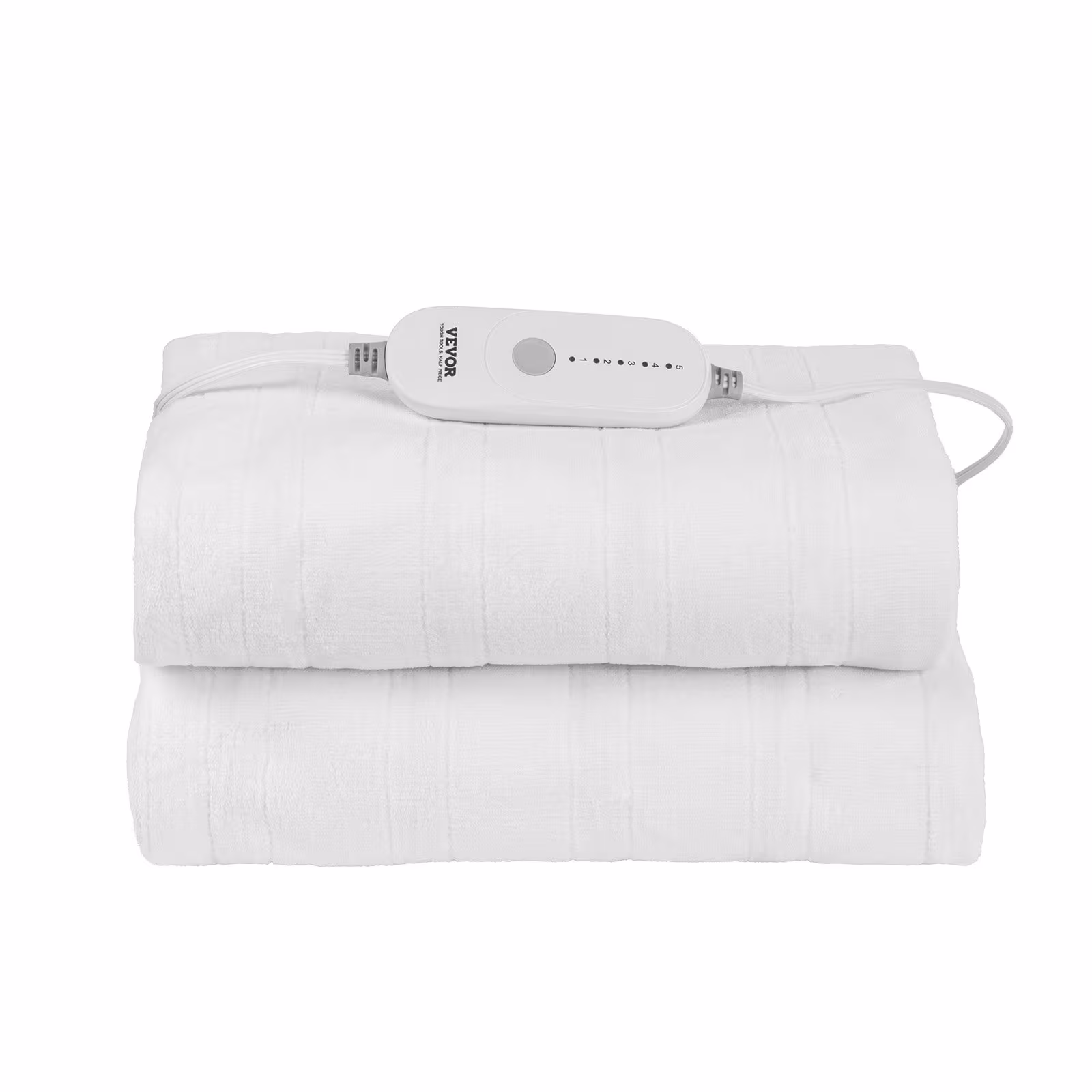 VEVOR Heated Mattress Pad 54x75 In Full Electric Warmer Coral Fleece Auto Off