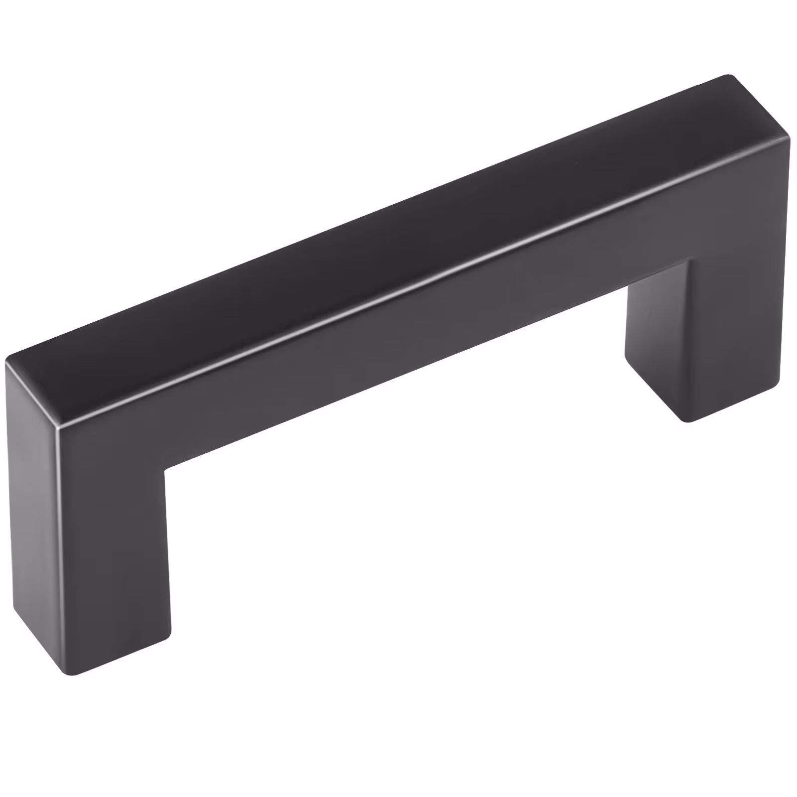 VEVOR 10 Pack Cabinet Pulls, 3in 76mm Center To Center Slim Square Kitchen Cabinet Drawer, Stainless Steel Modern Kitchen Cupboard Door Handles For Kitchen Bathroom Bar Hardware Matte Black