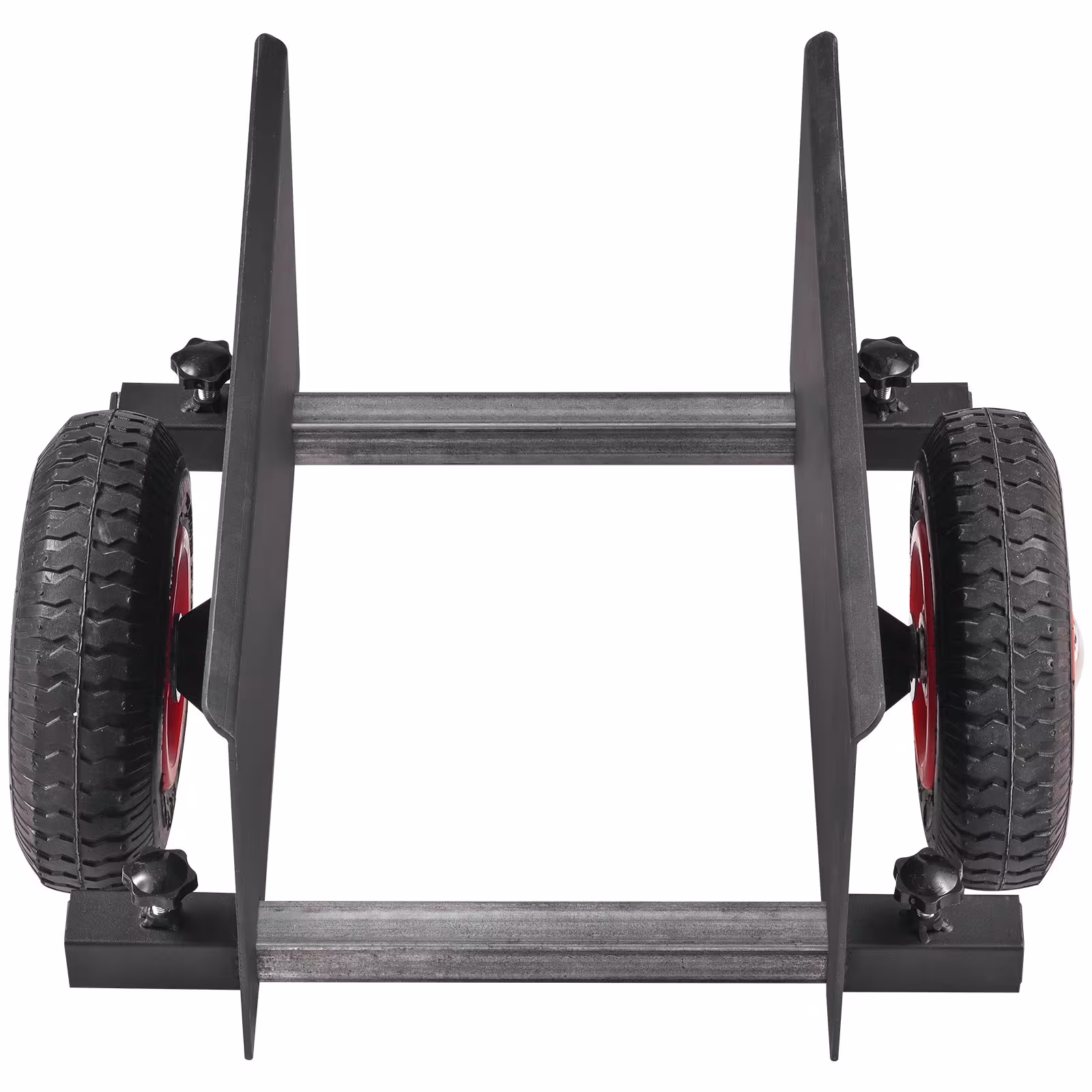 VEVOR Panel Dolly, 600LBS Capacity Slab Dolly, Heavy-duty Drywall Mover With 8Pneumatic Wheels, Adjustable Clamp Panel Cart For Drywall Sheet, Material Handling, All Terrain Moving Cart