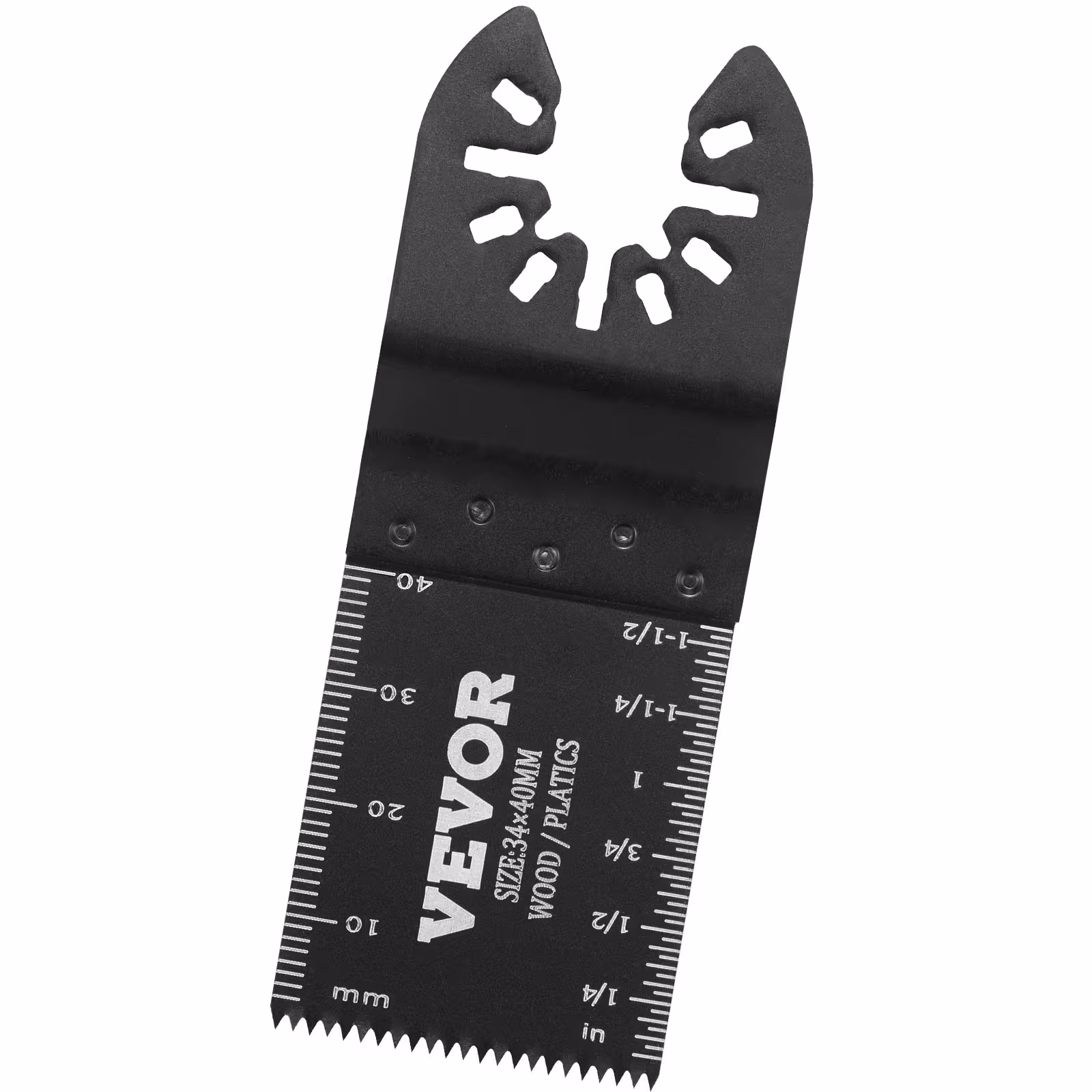 VEVOR 50PCS Oscillating Saw Blades, Universal Quick Release Oscillating Saw Blades, Multitool Tool Blades For Wood Plastic Aluminum,