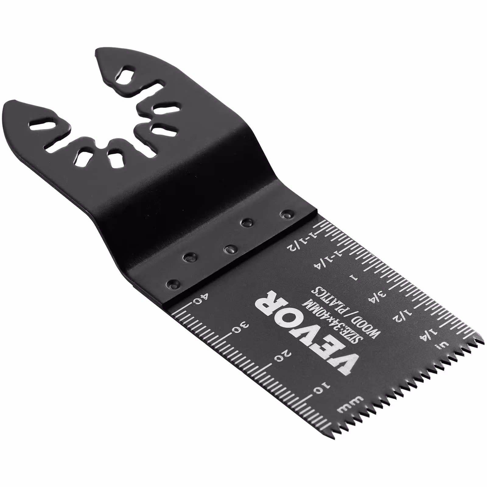 VEVOR 50PCS Oscillating Saw Blades, Universal Quick Release Oscillating Saw Blades, Multitool Tool Blades For Wood Plastic Aluminum,
