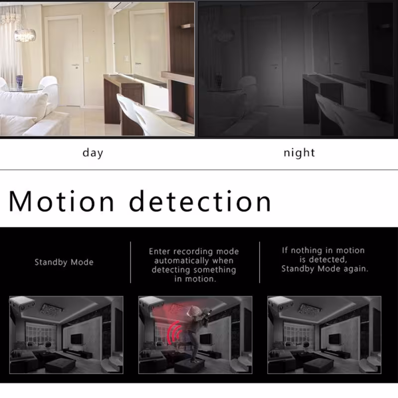 1080P Full HD Camcorder XD IR-CUT Mini Camera Smallest Infrared Night Vision Micro Cam Motion Detection DV Mini Video Camera