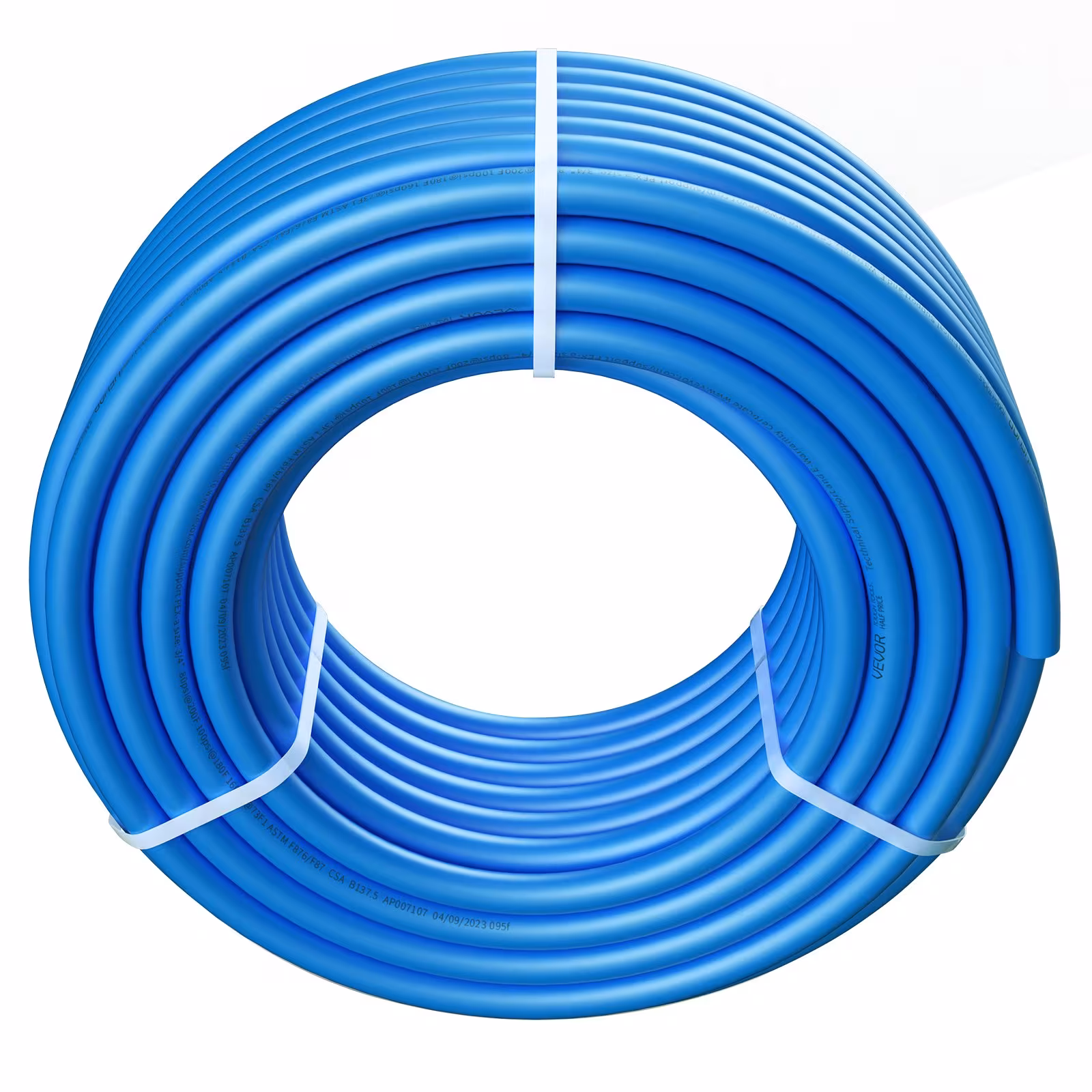 Feet Length PEX-A Flexible Pipe Tubing For Potable Water, Pex Water Lines For Hot Cold Water Easily Restore, Plumbing Applications With Free Cutter,Blue