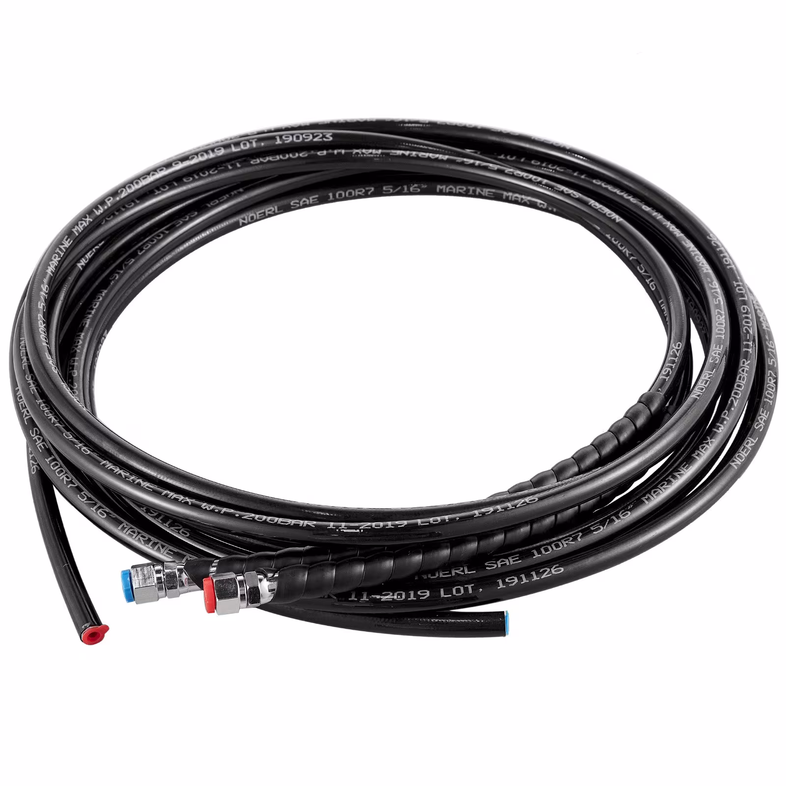 Hydraulic Boat Steering Kit, 300HP Hydraulic Steering Kit Helm Pump, Hydraulic Outboard Steeing Kit With 14 Feet Hydraulic Steering Hose For Boat Steering System