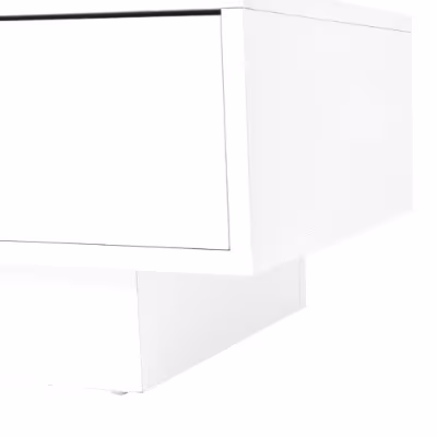 TV Stand Cabinet High Gloss TV Stand Unit With LED Lights 160CM, 3 Drawers, 3 Open Storage Space, For Bedroom Living Room Home Furniture