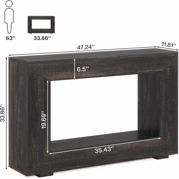 Long Console Table/Living room table-15
