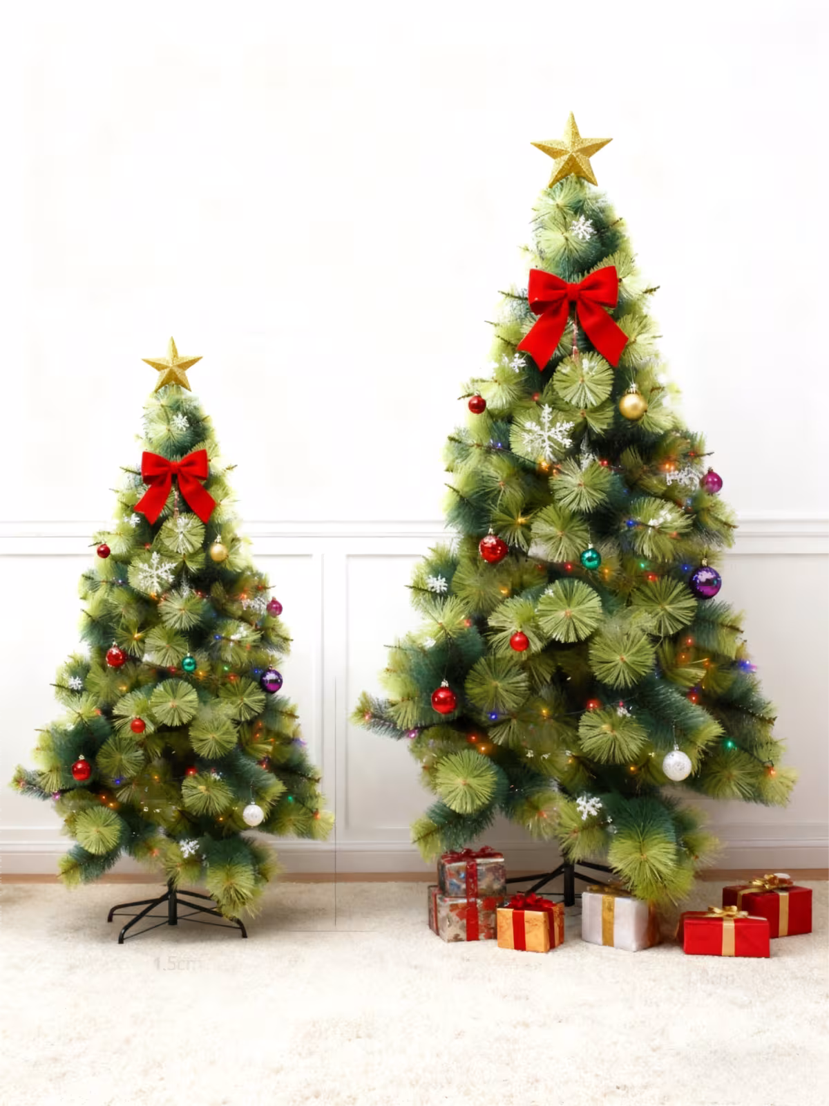 PARTYGO XMAS TREE Green Pine Needle Christmas Tree In 150CM & 180CM &210CM