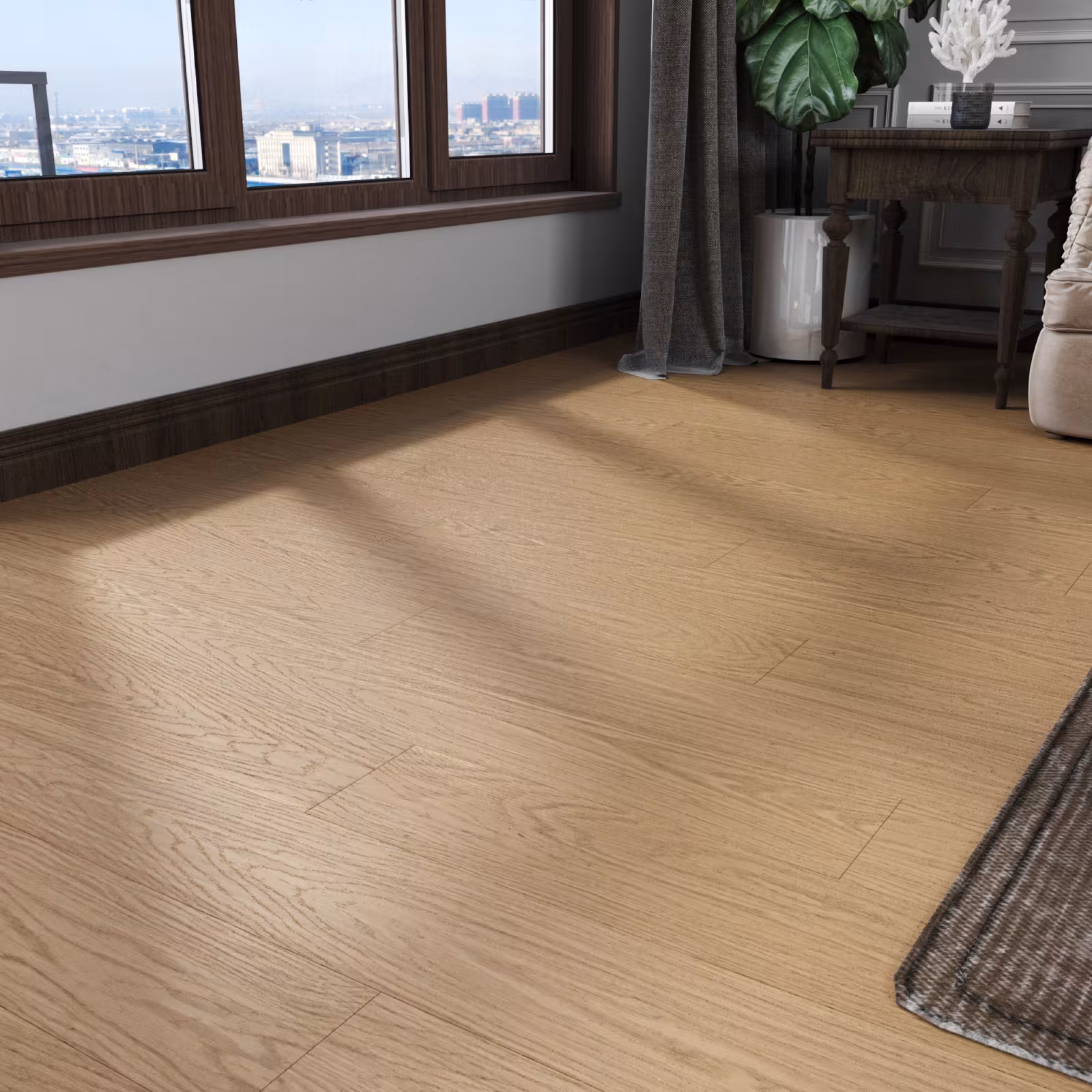 Original Wooden 0.59 In. T X 47.64 In. L X 6.5 In. W Tongue And Groove Engineered Hardwood Flooring-Prohibited From Being Sold On Wayfair And Amazon Platforms
