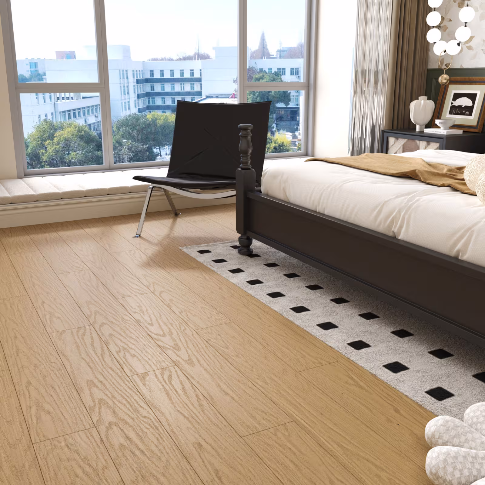 Original Wooden 0.59 In. T X 47.64 In. L X 6.5 In. W Tongue And Groove Engineered Hardwood Flooring-Prohibited From Being Sold On Wayfair And Amazon Platforms