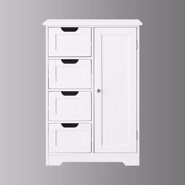 FRALIMK Small Bathrooom Storage Cabinet, Freestanding Storage Cabinet EntryWay Cabinet Home Storage For Living Room