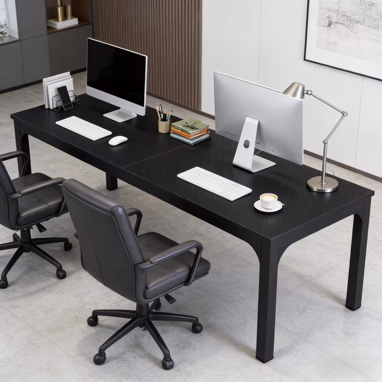 Dual Person Office Table,Computer Desk, Rectangle Executive Desk