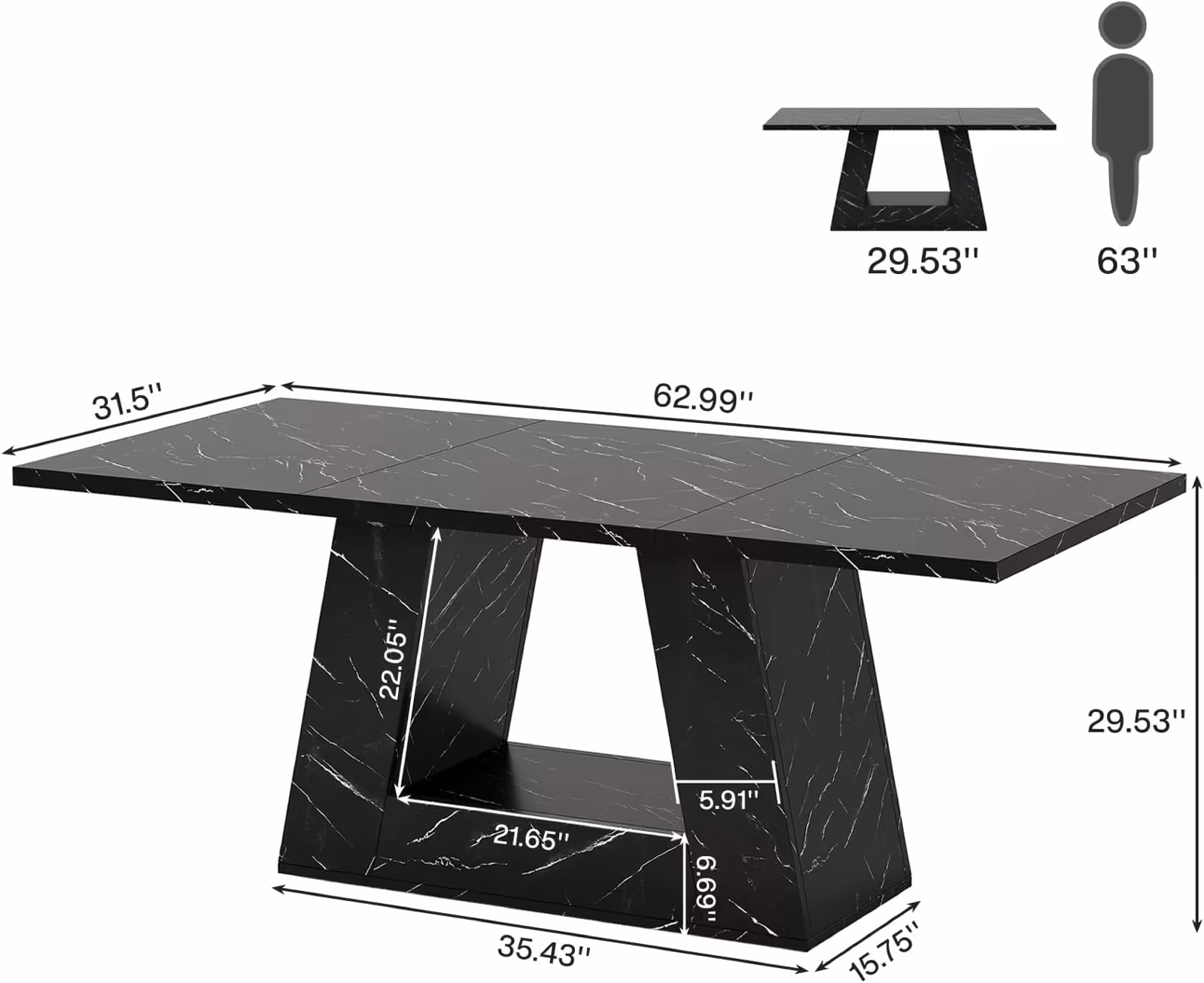 Spacious Office Desk,Computer Desk,Executive Desk
