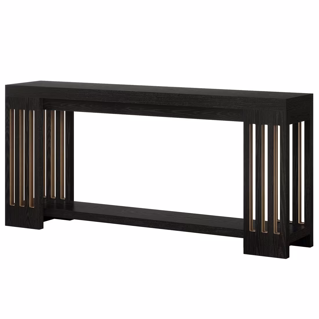 Console Table, 2-Tier Side Table,Sofa Table