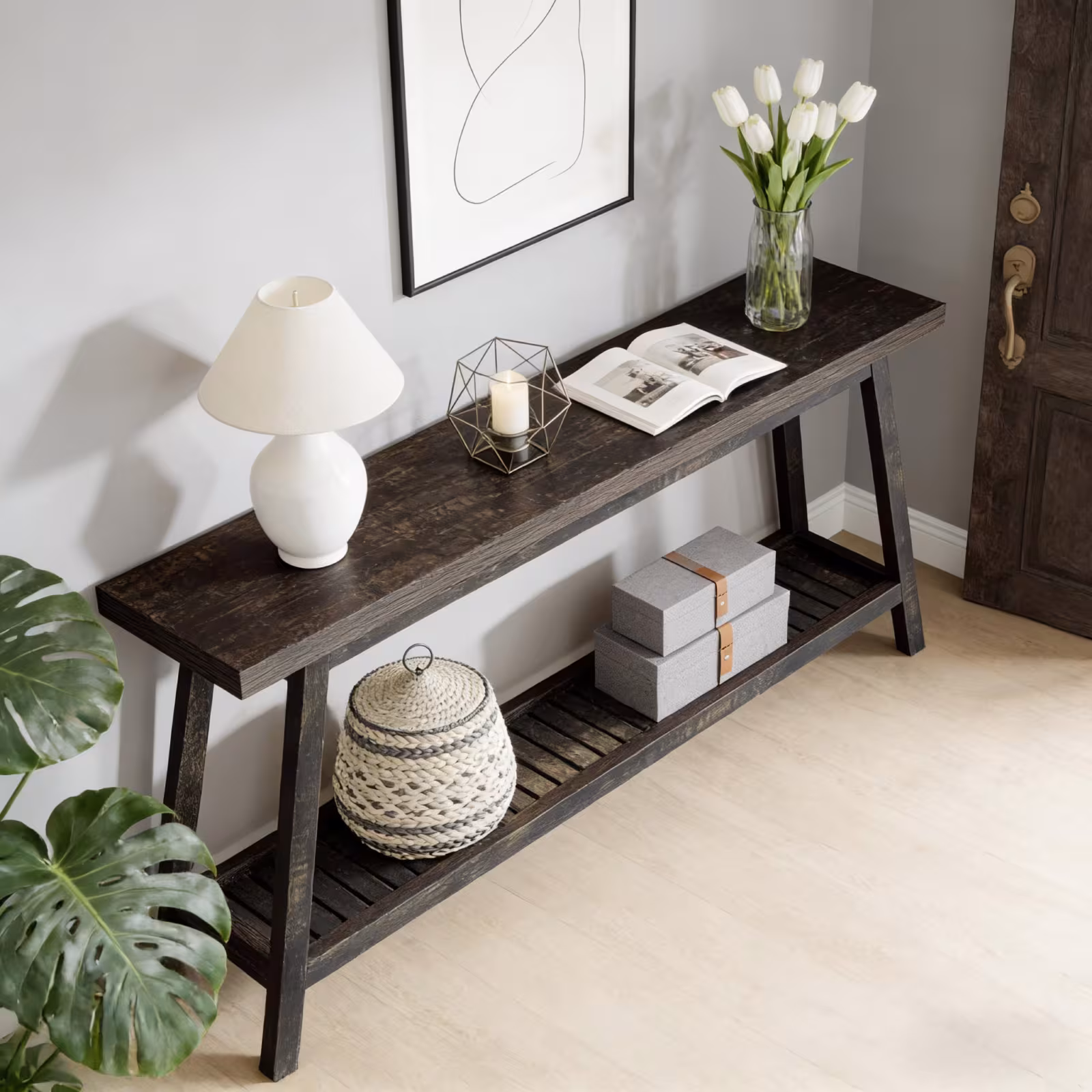 2-Tier Sofa Table,Console Table,Side Table