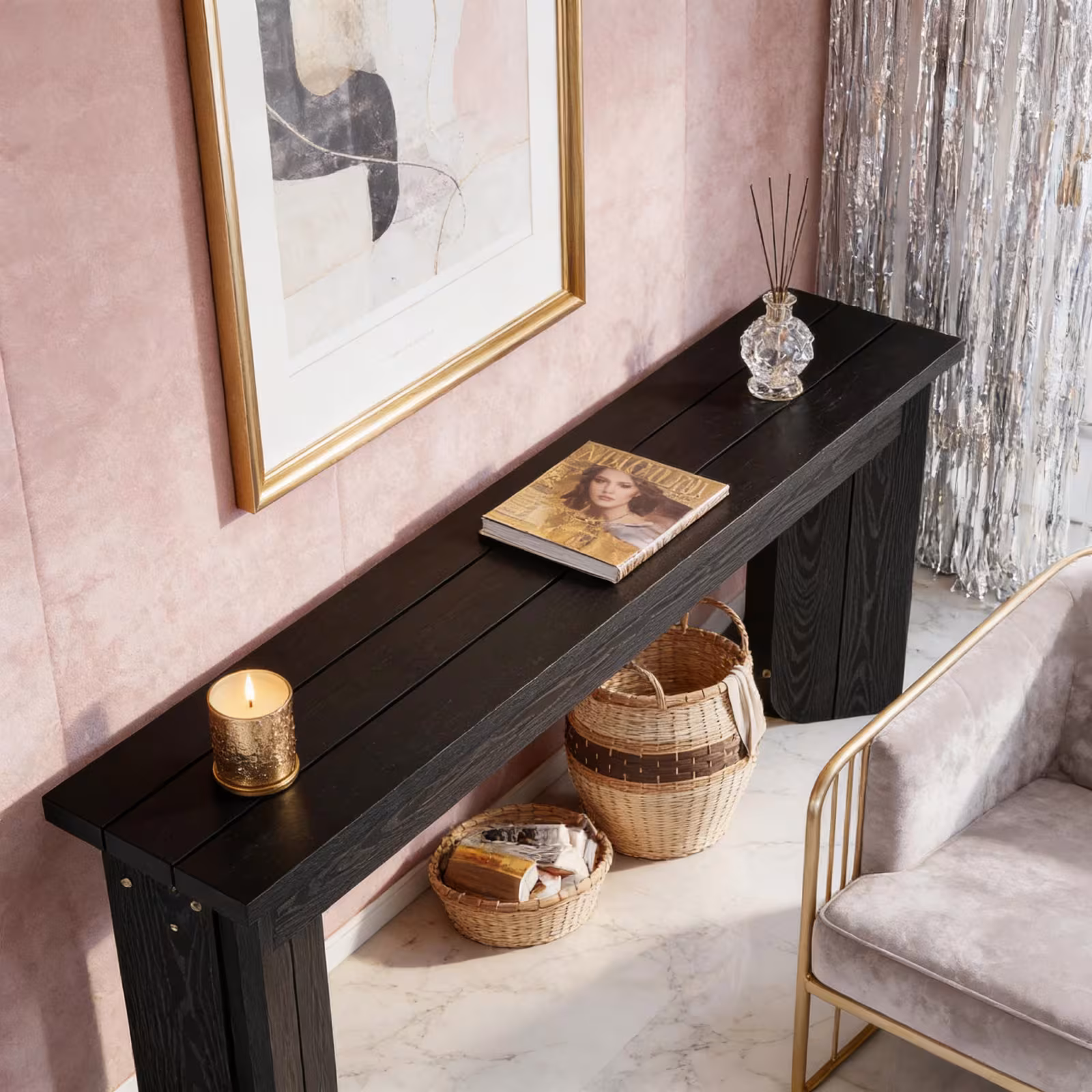 Wooden Hallway Table,Console Table,Sofa Table Only Table