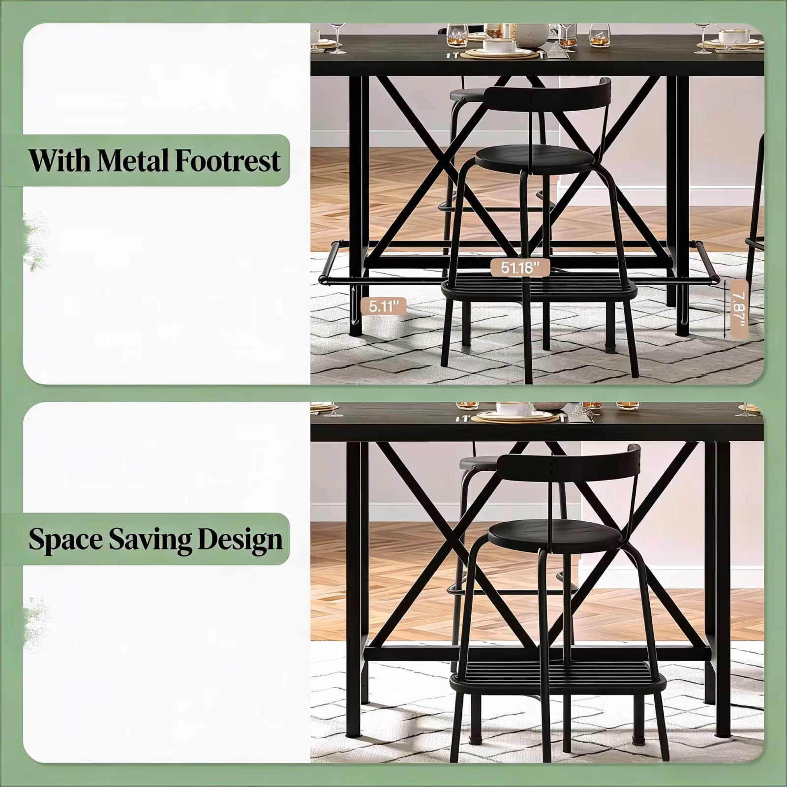 Bar Table,Dining Table,Rectangular Kitchen Table,Coffe Table
