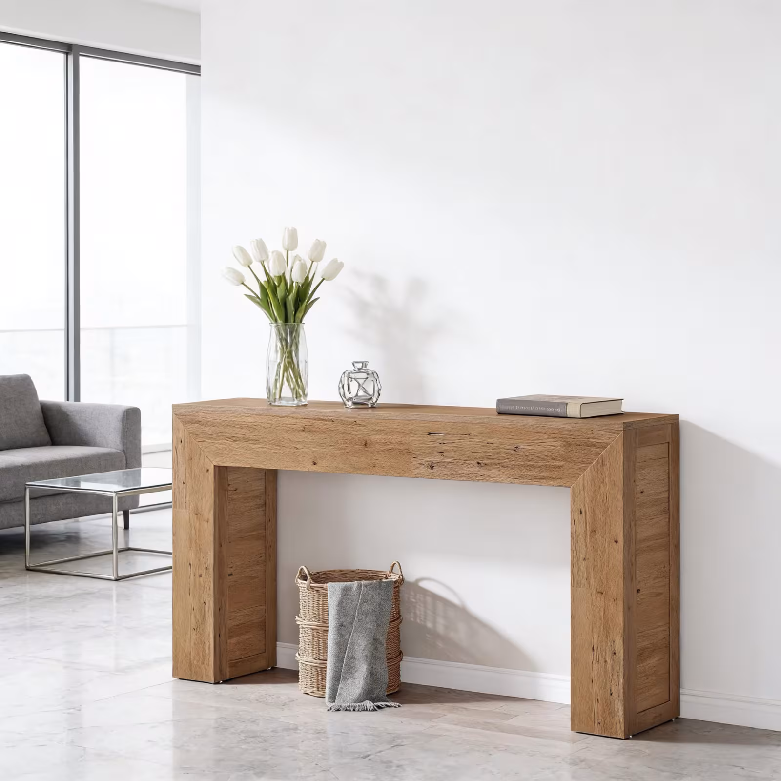 Practical Entry Table,Rustic Console Table,Sofa Table