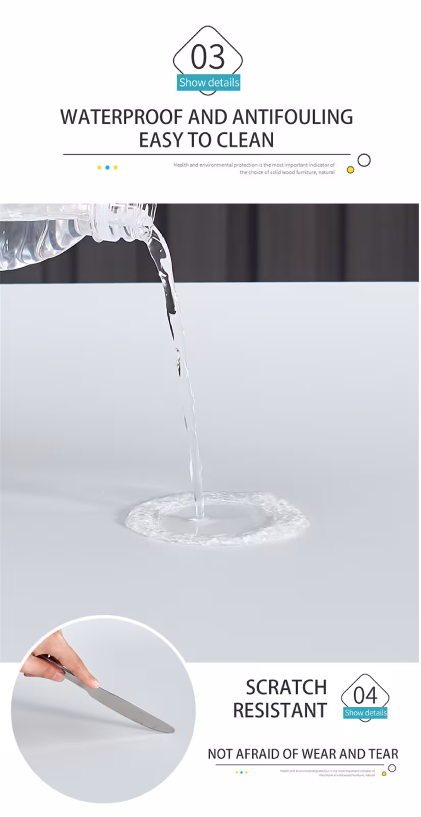 Modern Minimalist StyleDining Table MDF Anti-Scratch Top Metal Shelf Metal Heat Transfer Legs Leveling Feet For Dining Room Kitchen Office Table X 1 White