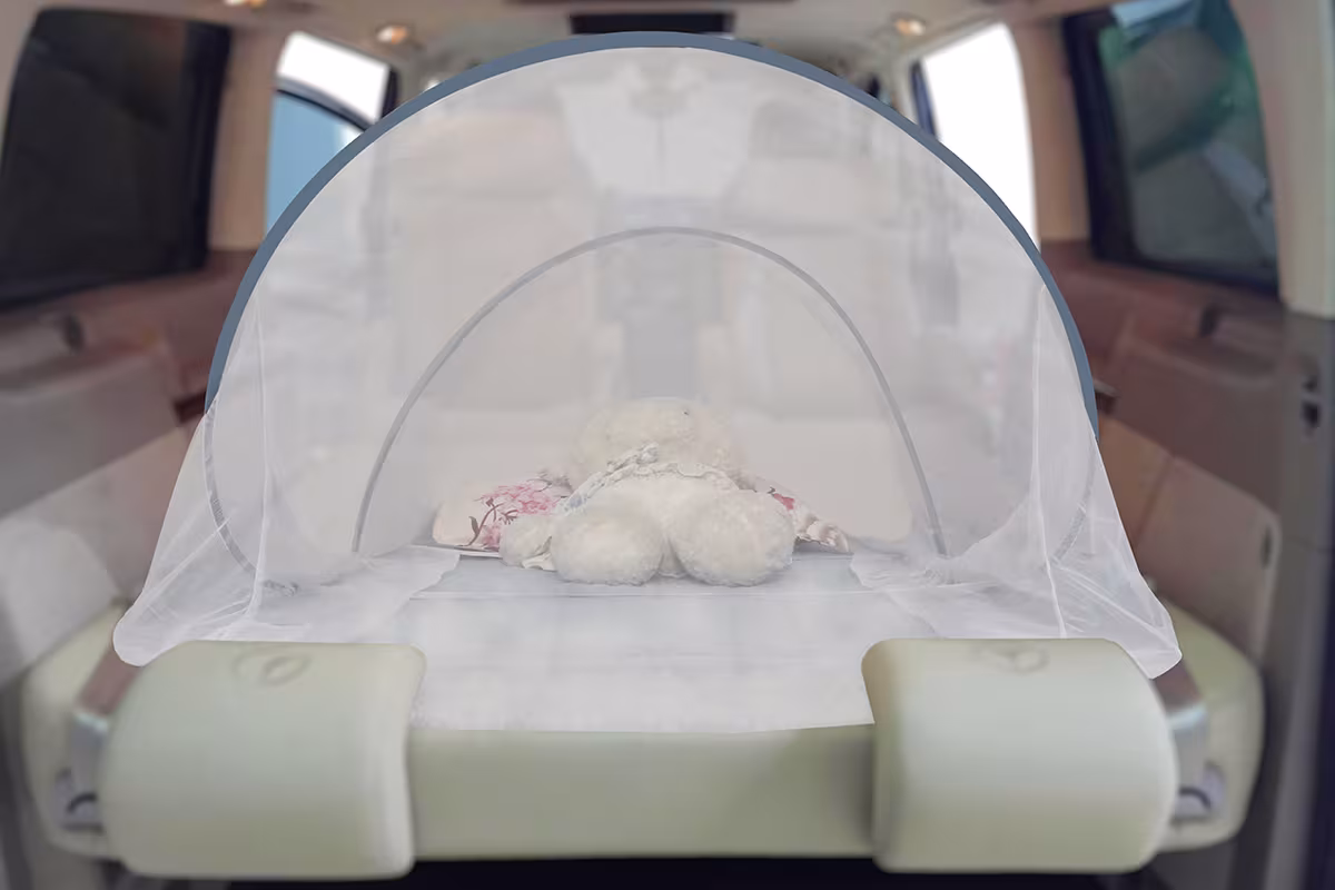 Foldable, No-Installation Mosquito Net For Home Use With Fine Mesh, Adjustable, No Bottom Or Zipper, And Insect-Proof