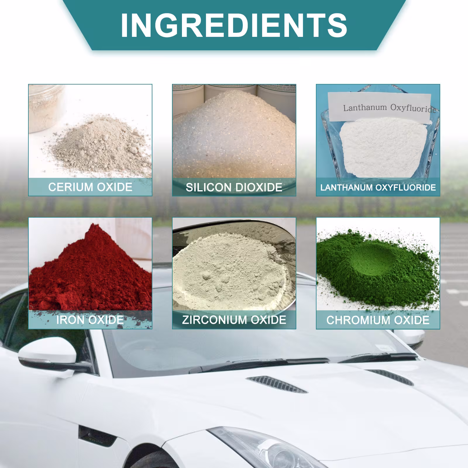 Car Scratch Repair Windshield Defogging Cleaning Powder