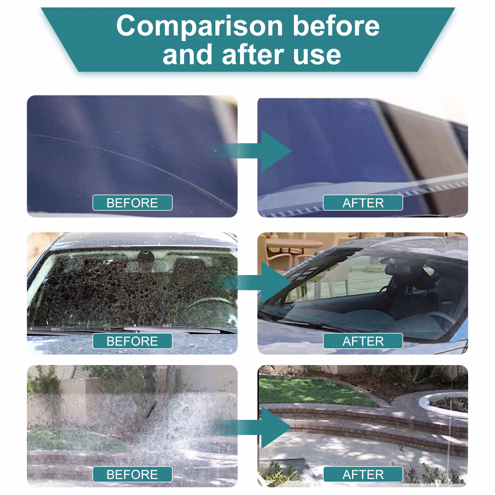 Car Scratch Repair Windshield Defogging Cleaning Powder