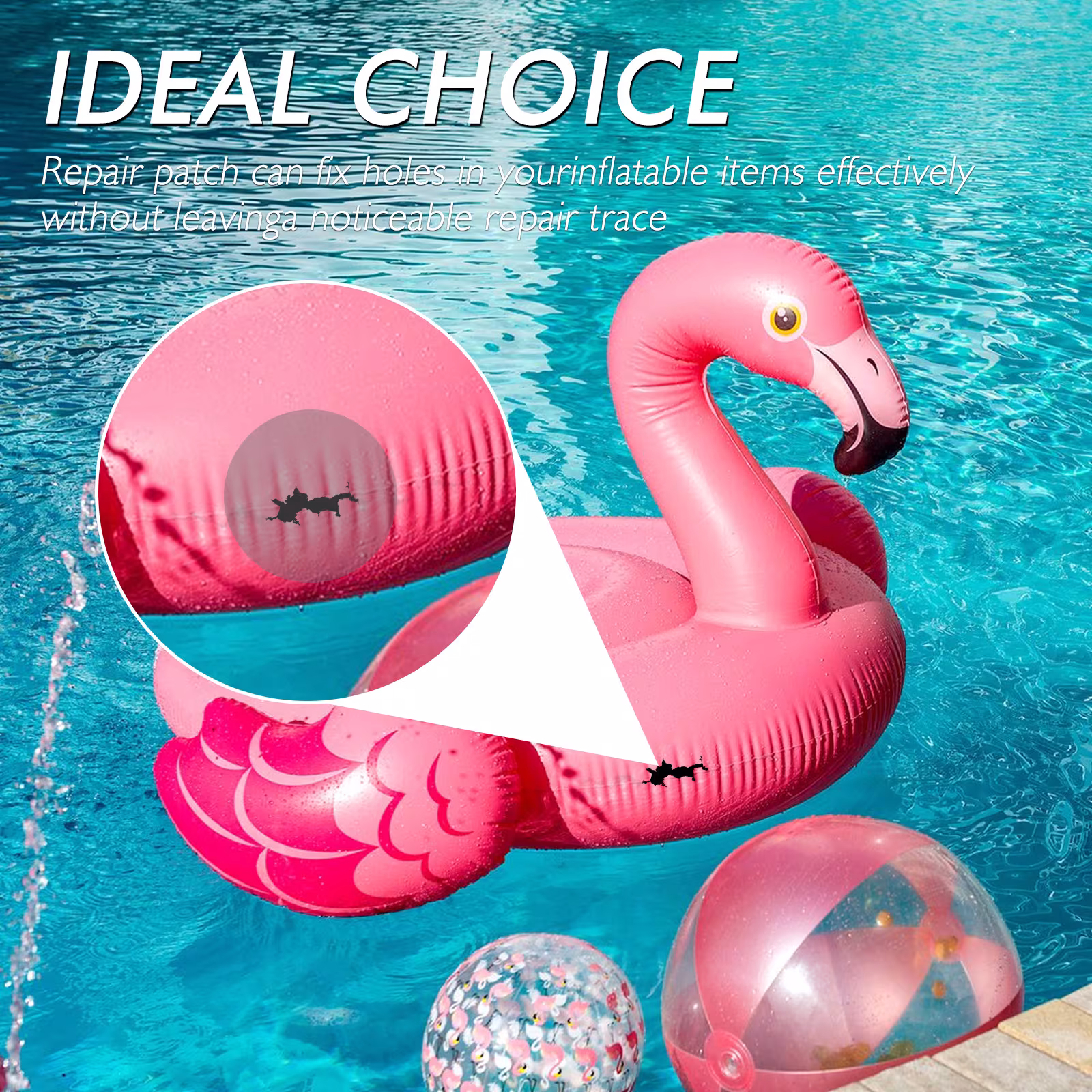 Swim Ring Air Cushion Tent Crack Air Leakage Waterproof Repairing Atch