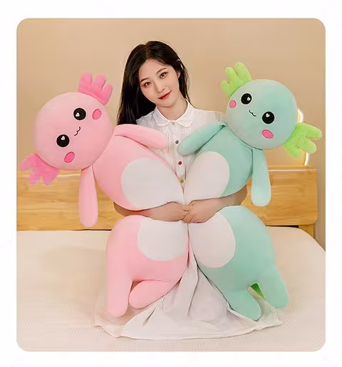 Four-color Salamander Plush Toy Ragdoll Cute Doll