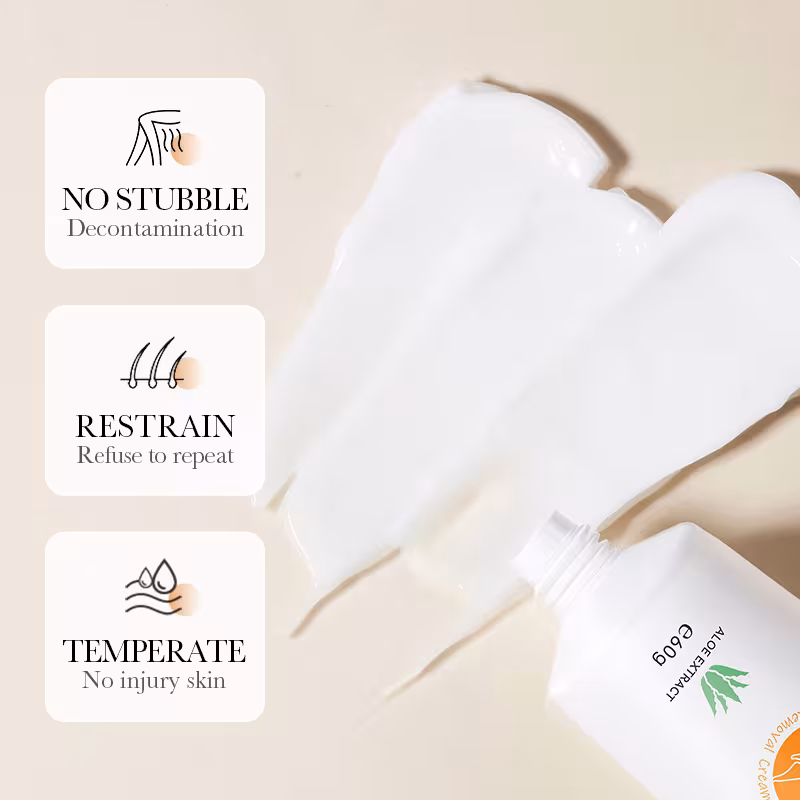 Aloe Vera Mild Depilatory Cream Non-irritating Fast Hair Removal