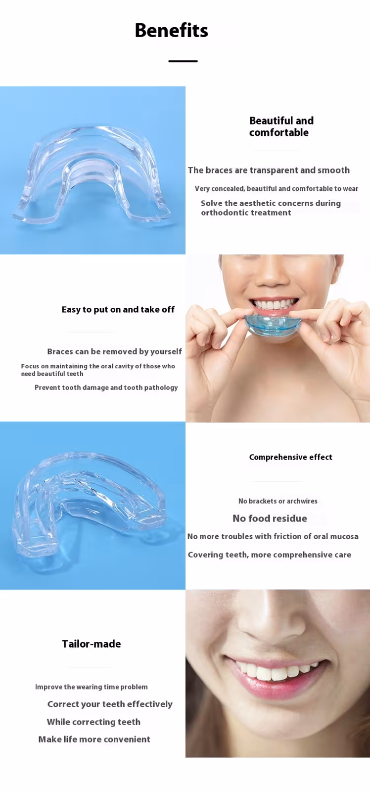 Anti Grinding Snoring Tooth Socket