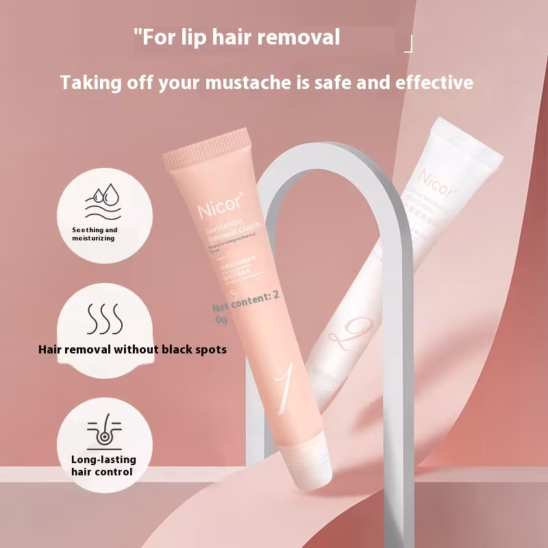 Men's And Women's Lips Depilatory Cream Gentle Moustache Removal