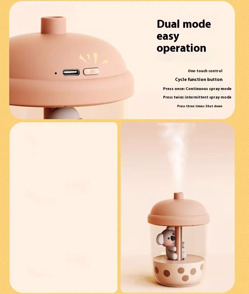 Air Purification Hydrating Cute Koala Bear Humidifier