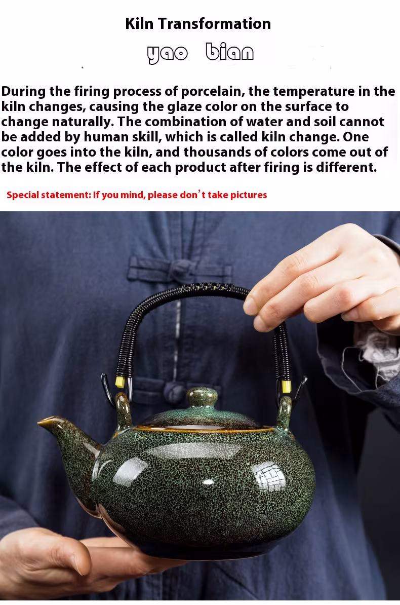 Kiln Transformation Lifting Beam Large Capacity Ceramic Teapot