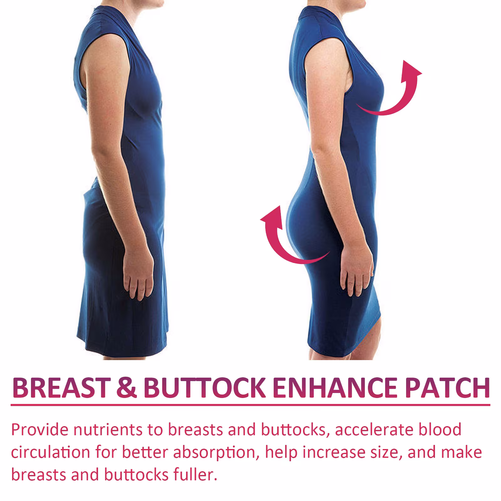 Plump Chest Highlighting Hip Curve Body Shaping Patch