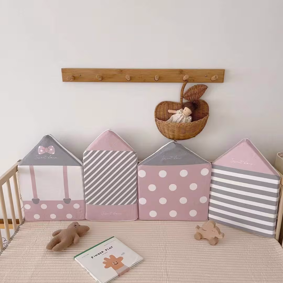 Crib Protection Fence Bed Fence Bed Bar Removable And Washable Children's Room
