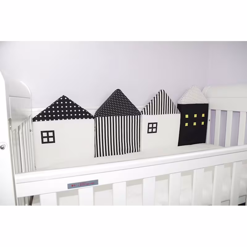 Crib Protection Fence Bed Fence Bed Bar Removable And Washable Children's Room