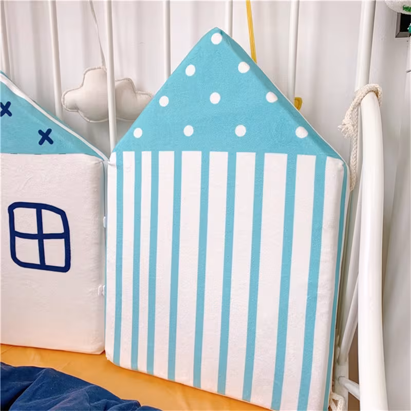 Crib Protection Fence Bed Fence Bed Bar Removable And Washable Children's Room