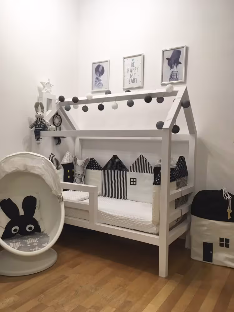 Crib Protection Fence Bed Fence Bed Bar Removable And Washable Children's Room