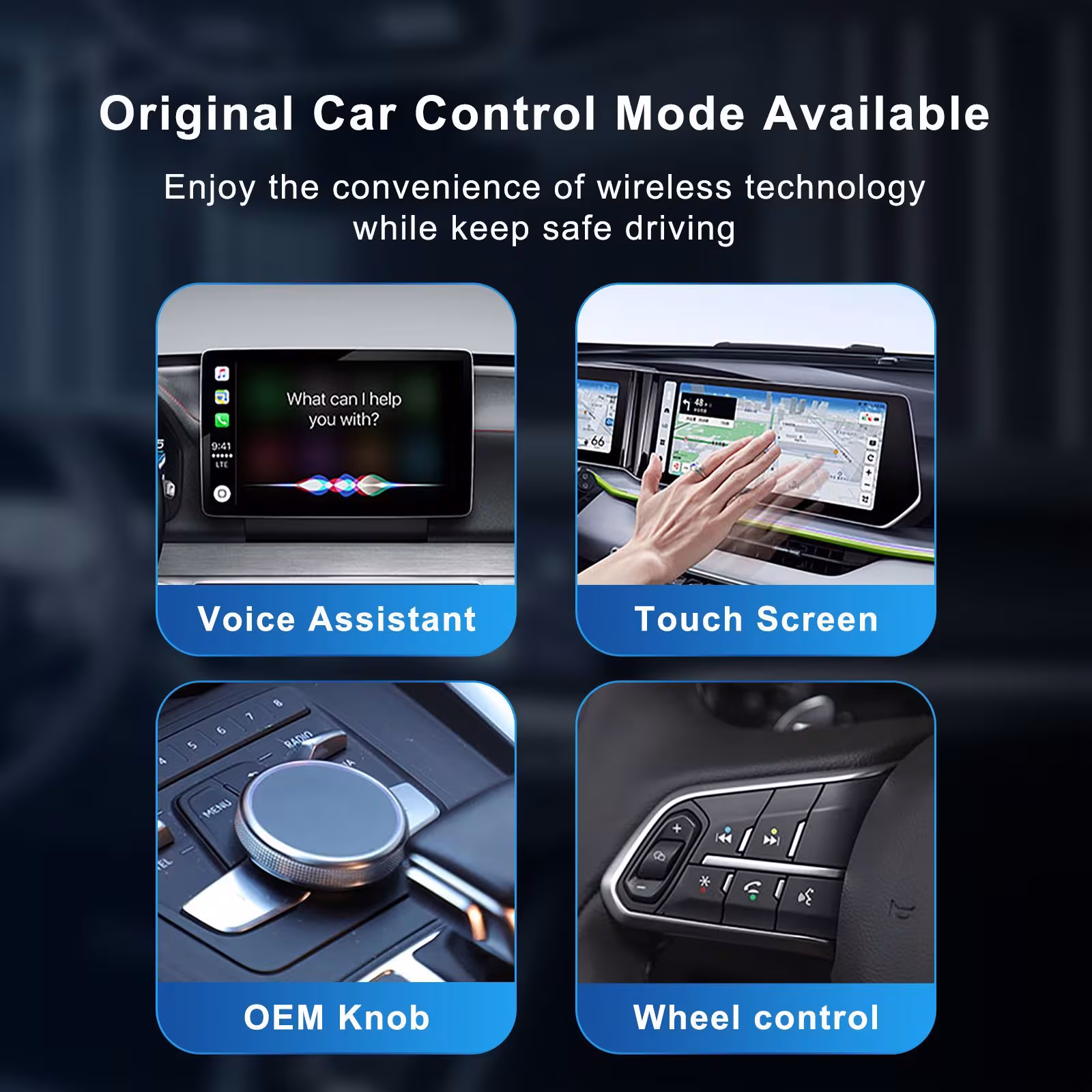 Carplay Box Module Original Car Wired To Wireless Private Model Real Upgrade Wireless Projector