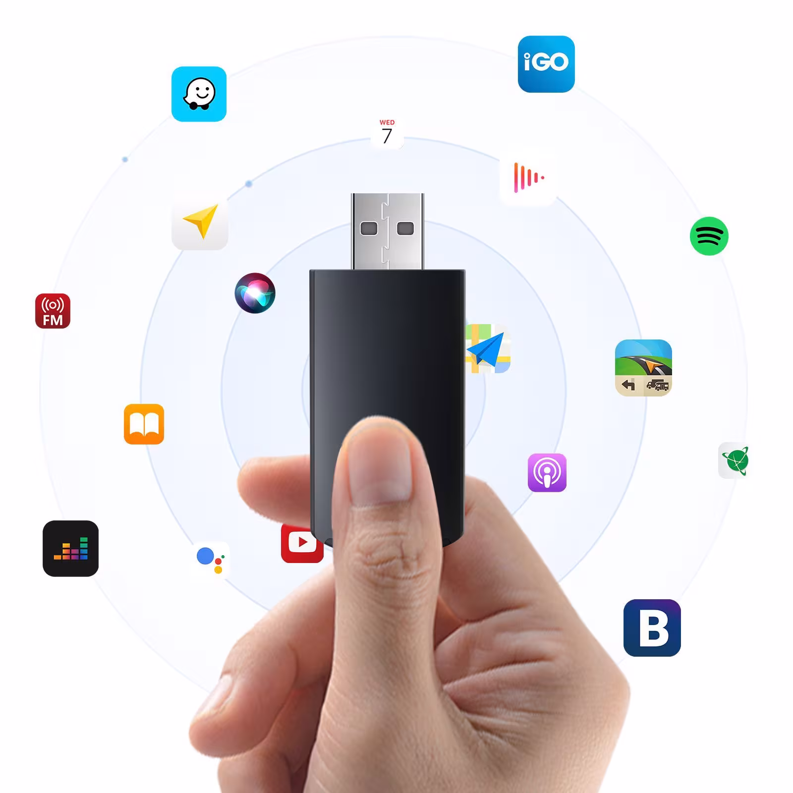 Carplay Box Module Original Car Wired To Wireless Private Model Real Upgrade Wireless Projector