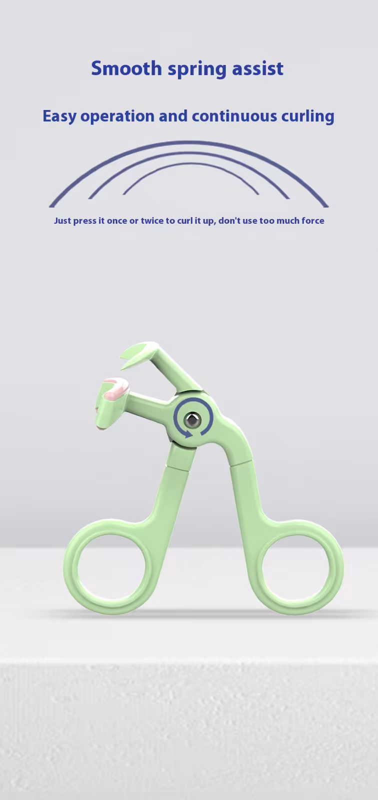 Wide Angle Eyelash Curler Portable Eyelash Curling Clip