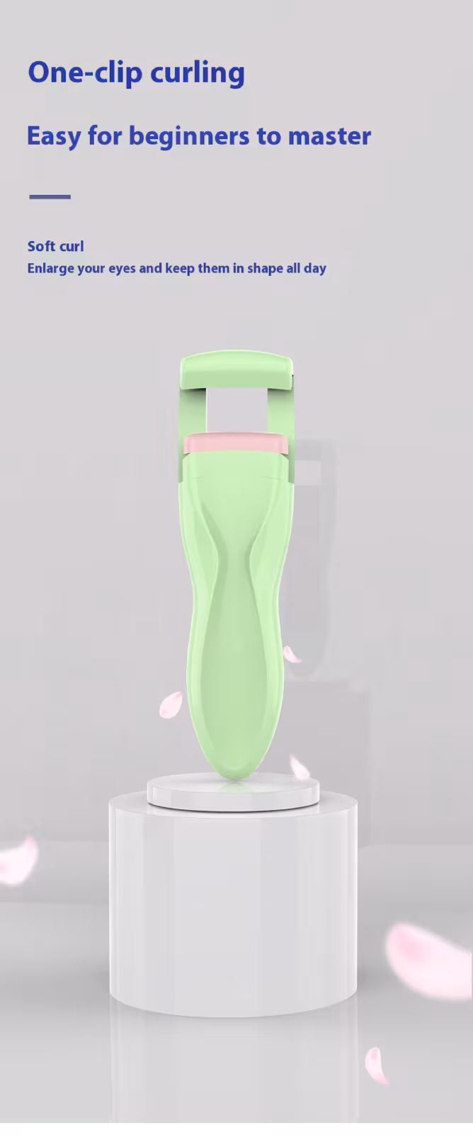 Wide Angle Eyelash Curler Portable Eyelash Curling Clip