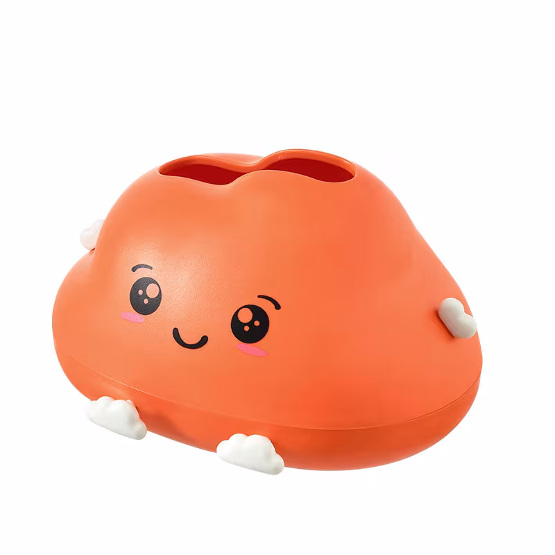 Creative Cartoon Clouds Plastic Paper Napping Box Cute Desktop Tissue Box