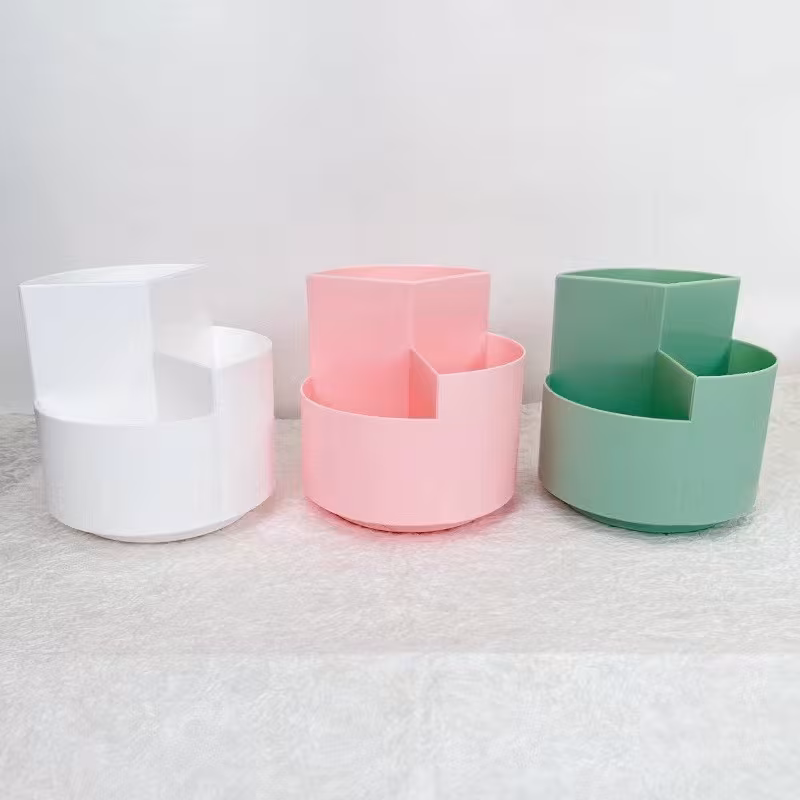 360 Degree Rotatable Pen Holder Desktop Large Capacity Stationery Storage Box