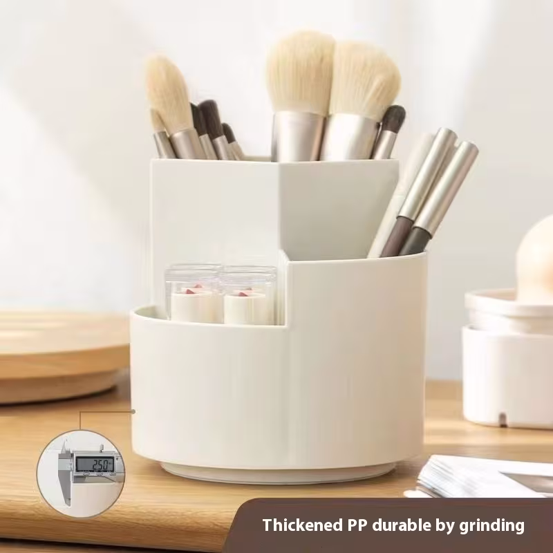 360 Degree Rotatable Pen Holder Desktop Large Capacity Stationery Storage Box