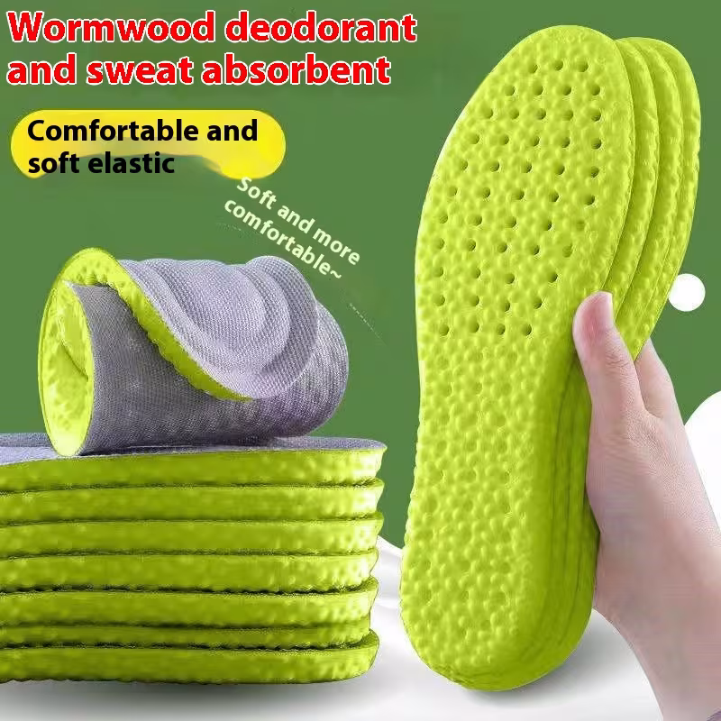 Sweat-absorbent Breathable Deodorant Shock-absorbing Sports Insole