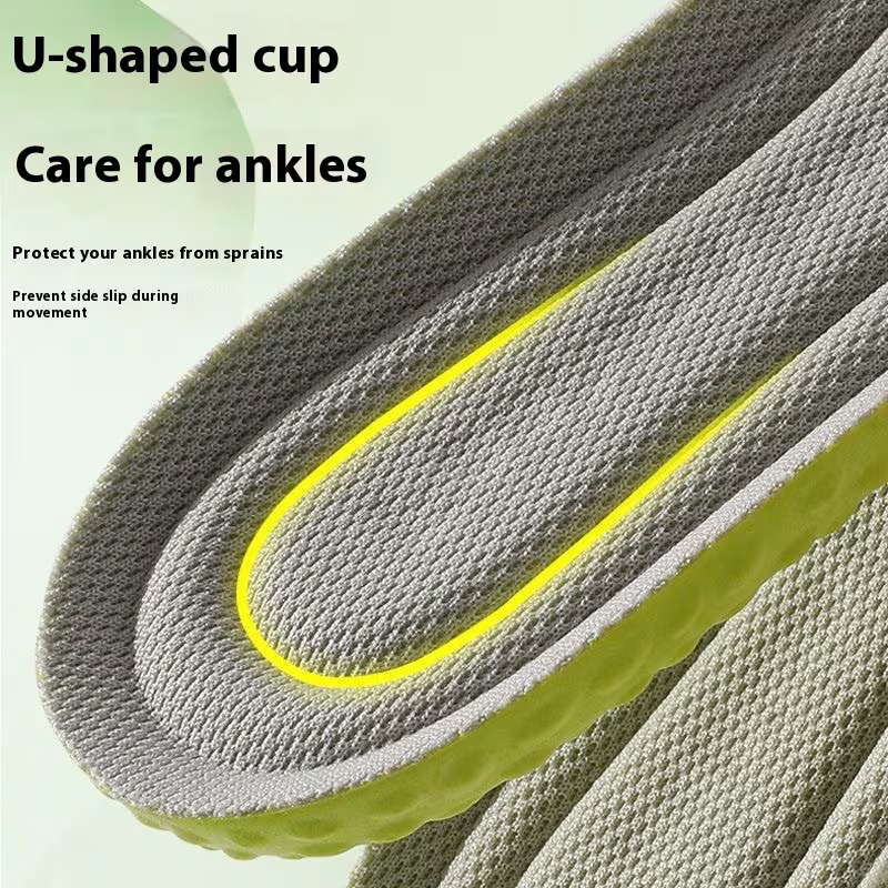 Sweat-absorbent Breathable Deodorant Shock-absorbing Sports Insole