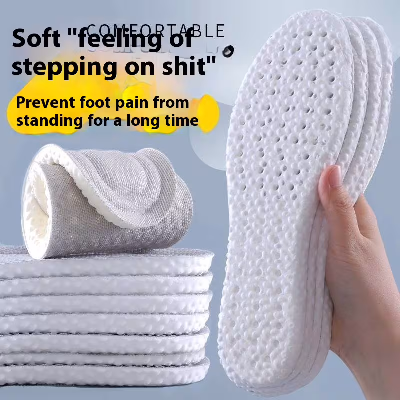 Sweat-absorbent Breathable Deodorant Shock-absorbing Sports Insole